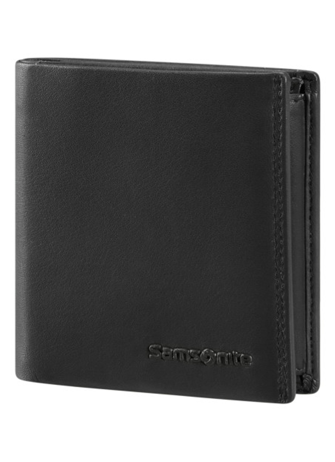 Samsonite Attack 2 SLG portemonnee van leer - detail 4 zwart