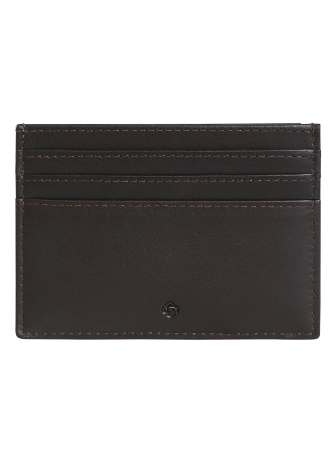 Samsonite Attack 3.0 SLG pasjeshouder van leer - achterkant 4 bruin