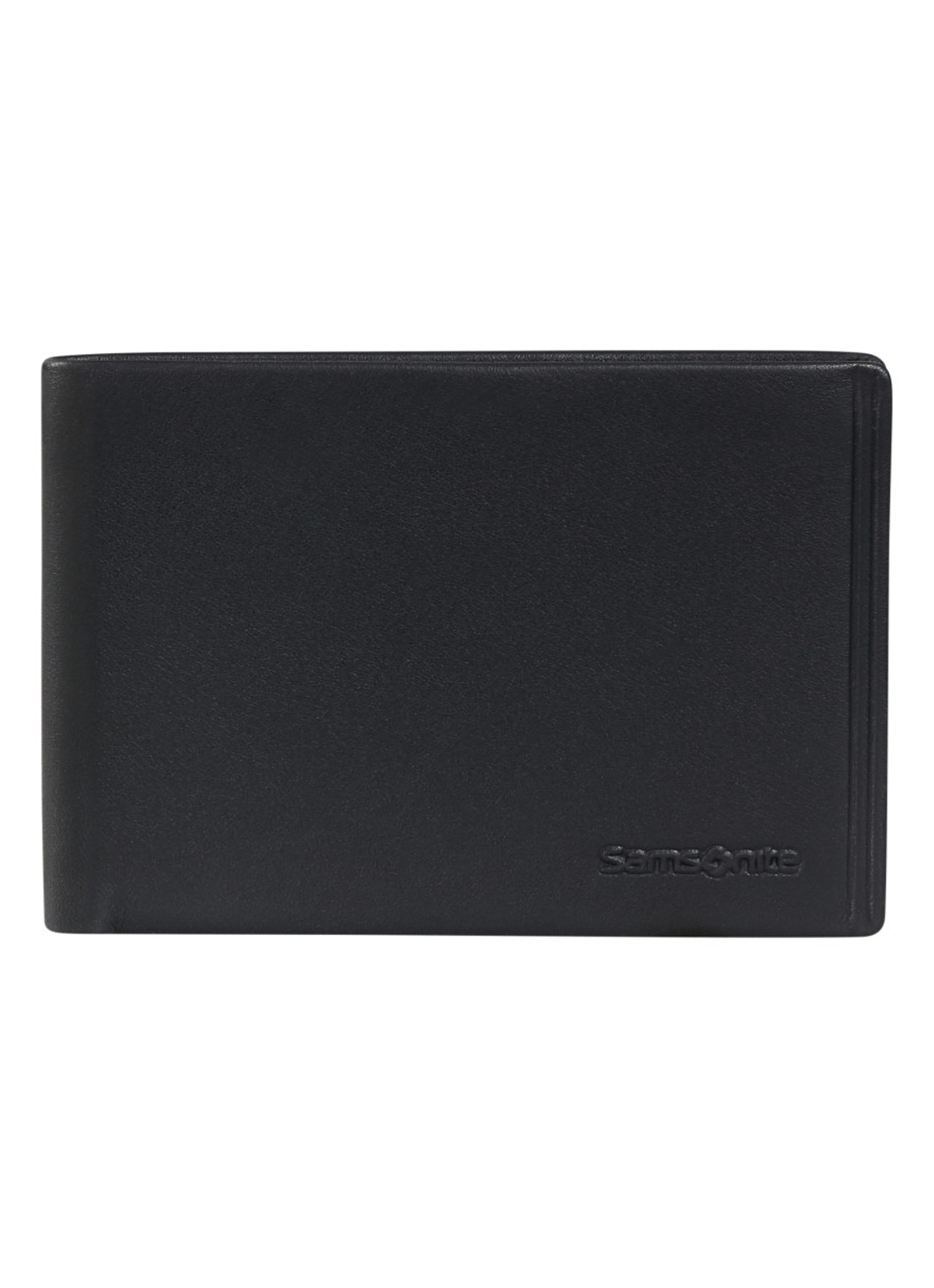 Samsonite Attack 3,0 SLG portemonnee van leer - voorkant 2 zwart