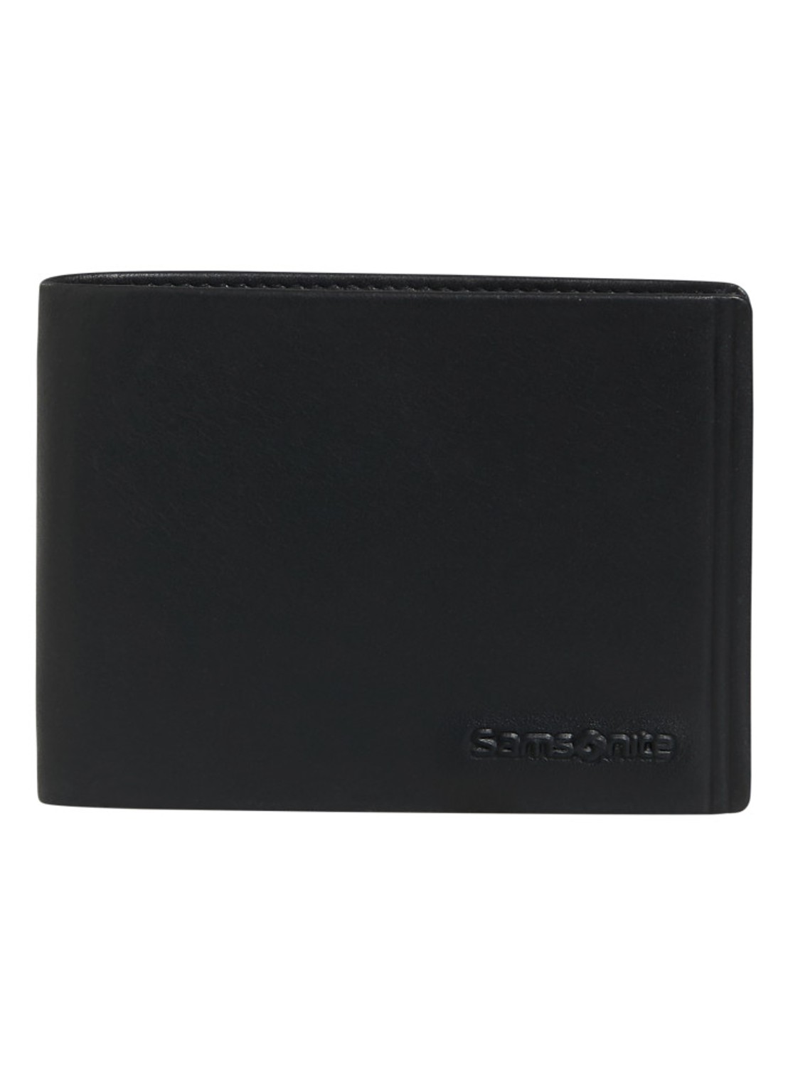 Samsonite Attack 3.0 SLG portemonnee van leer - voorkant 2 zwart