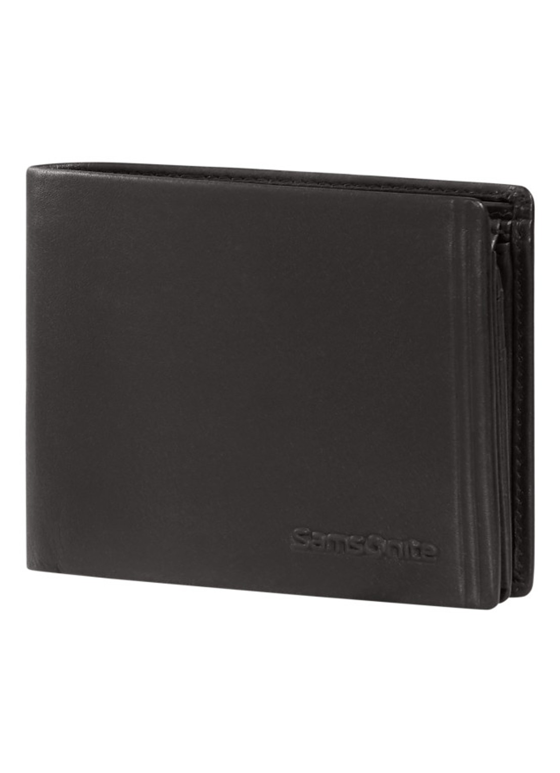Samsonite Attack 3.0 SLG portemonnee van leer - voorkant 2 bruin