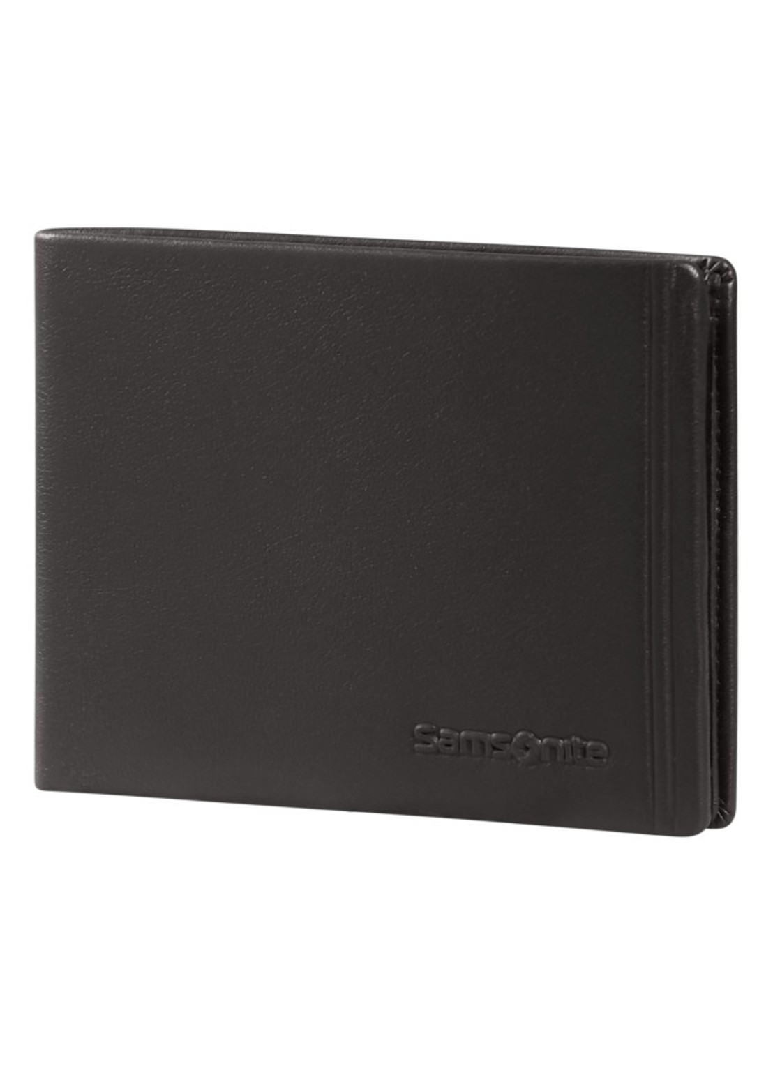 Samsonite Attack 3.0 SLG portemonnee van leer - voorkant 3 bruin