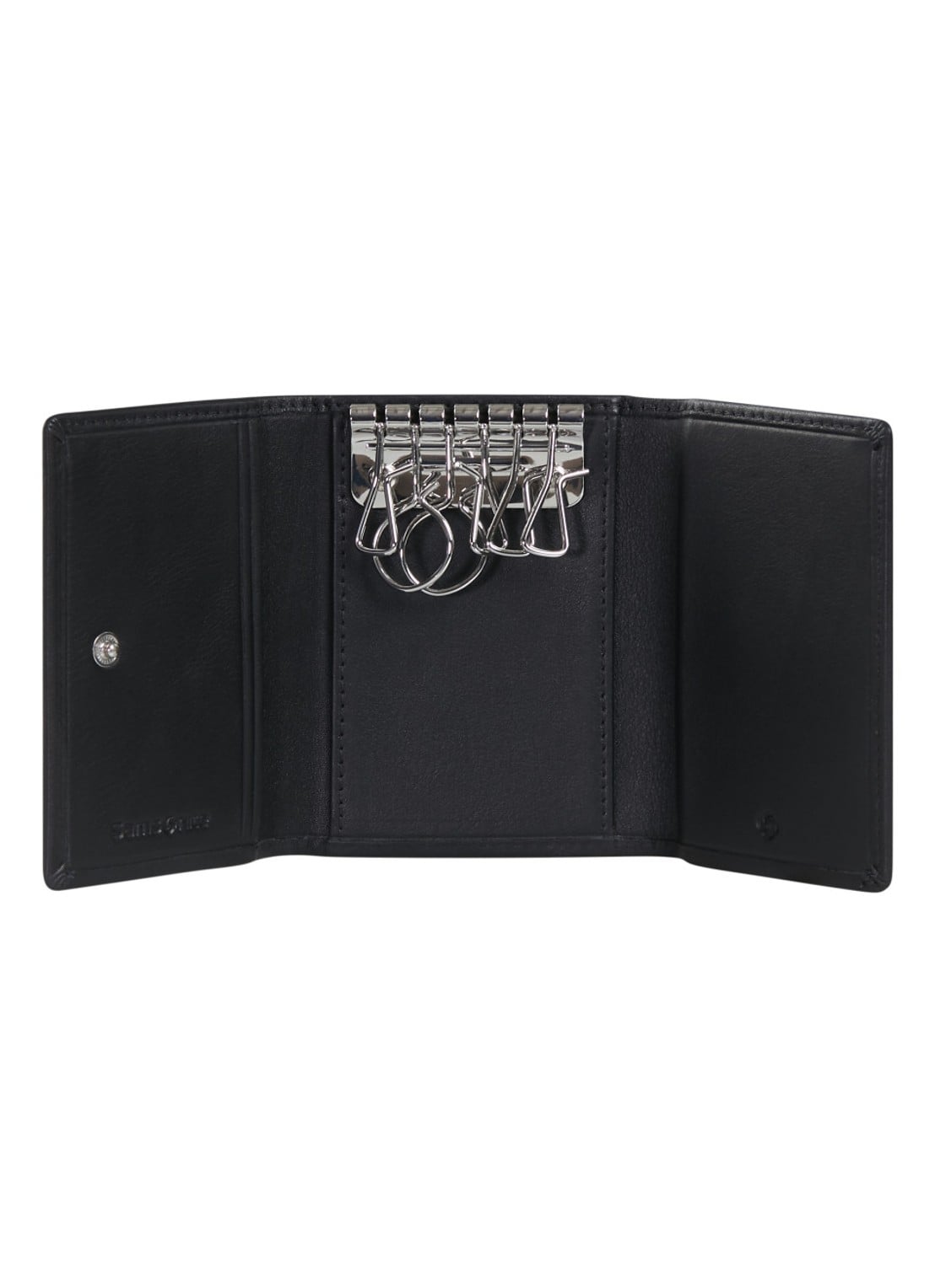Samsonite Attack 3.0 SLG sleuteletui van leer - detail 3 zwart