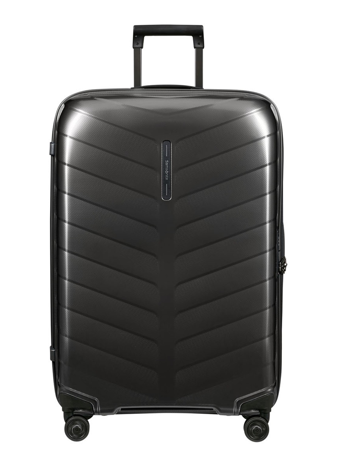 Samsonite Attrix spinner 75 cm - voorkant zwart