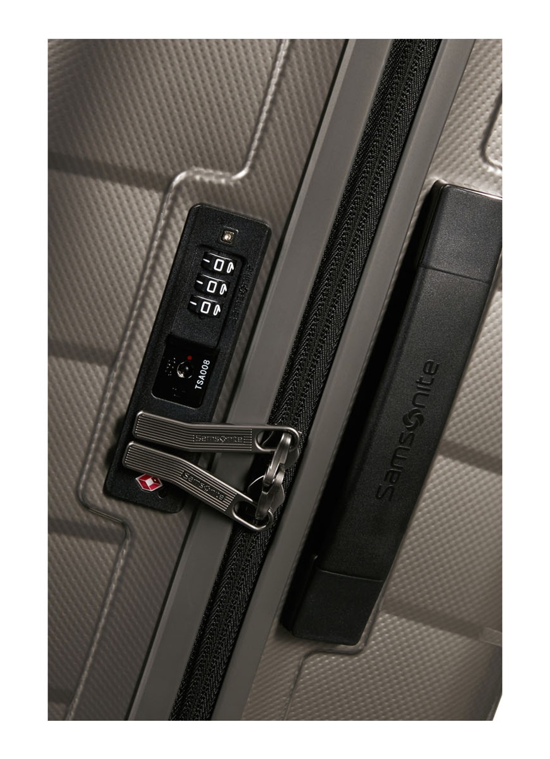 Samsonite Attrix spinner 75 cm - detail 5 transparant