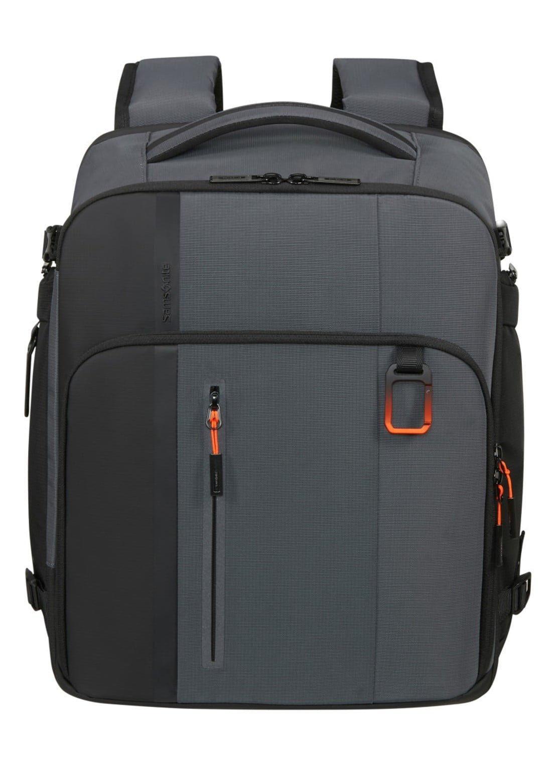 Samsonite Biz2Go 2.0 rugzak met 14 inch laptopvak - voorkant donkergrijs