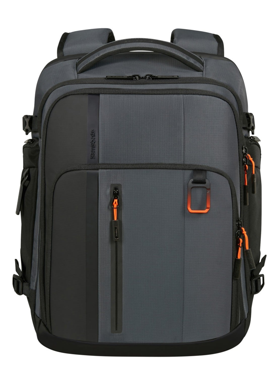 Samsonite Biz2Go 2.0 rugzak met 15,6 inch laptopvak - voorkant 2 donkergrijs