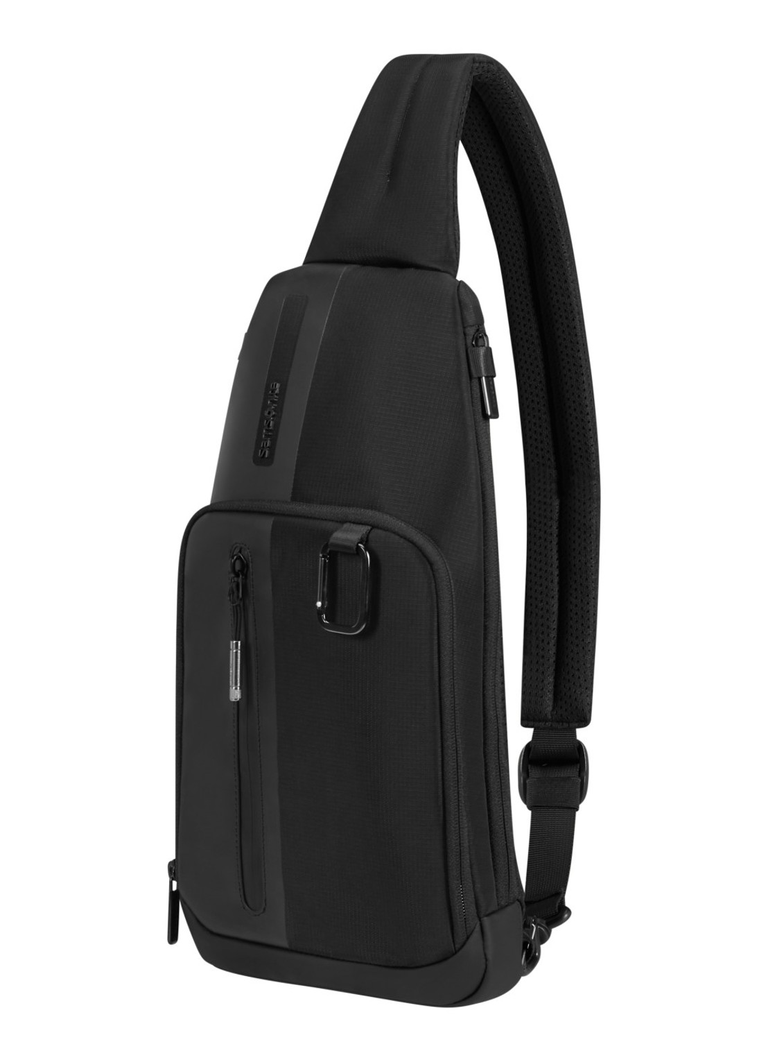 Samsonite Biz2Go M crossbodytas - voorkant 2 zwart