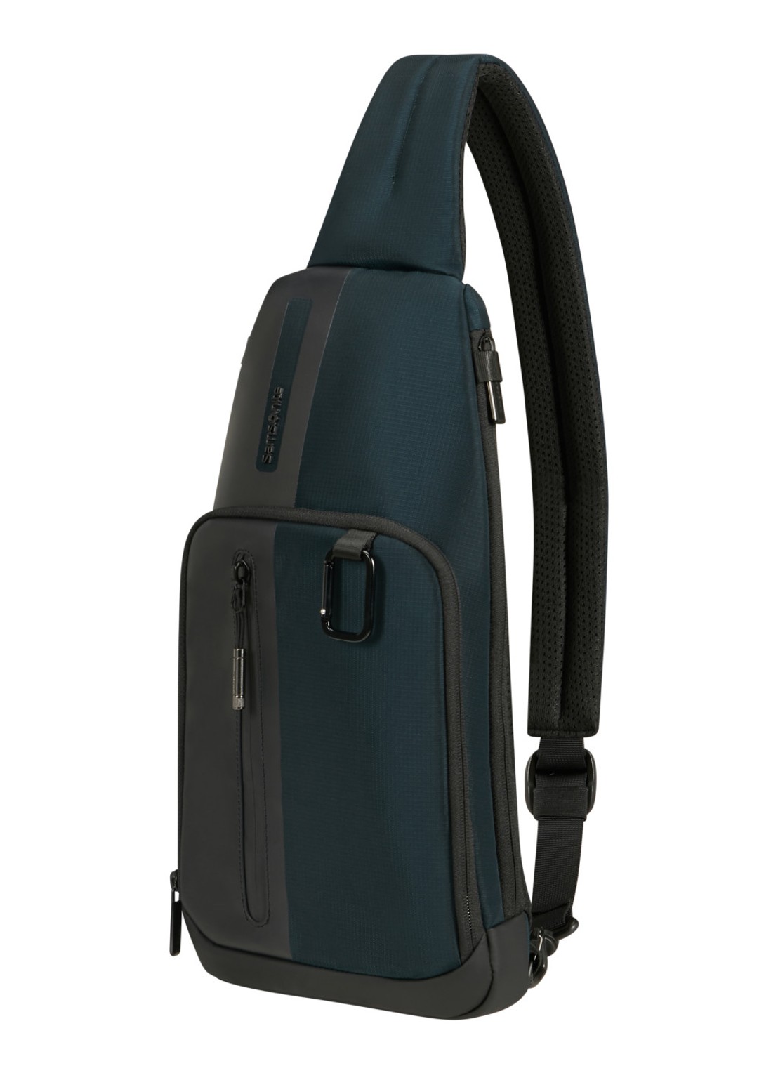 Samsonite Biz2Go M crossbodytas - voorkant 3 donkerblauw