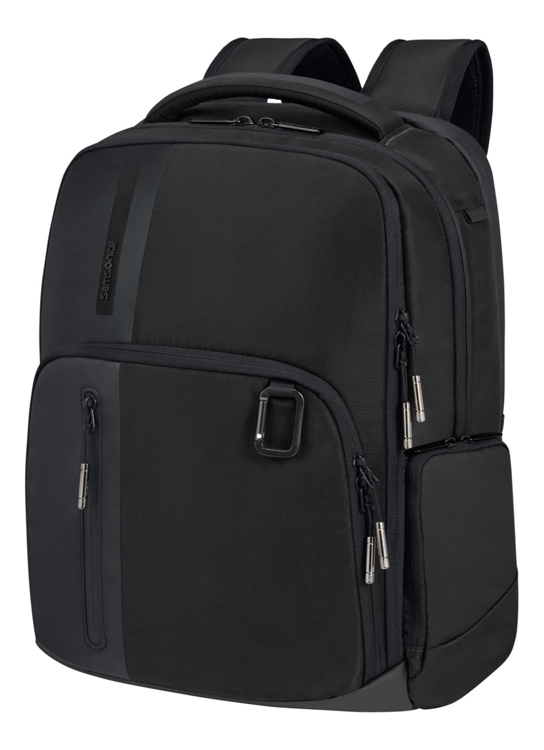 Samsonite Biz2Go rugzak met 14 inch laptopvak - voorkant 5 zwart