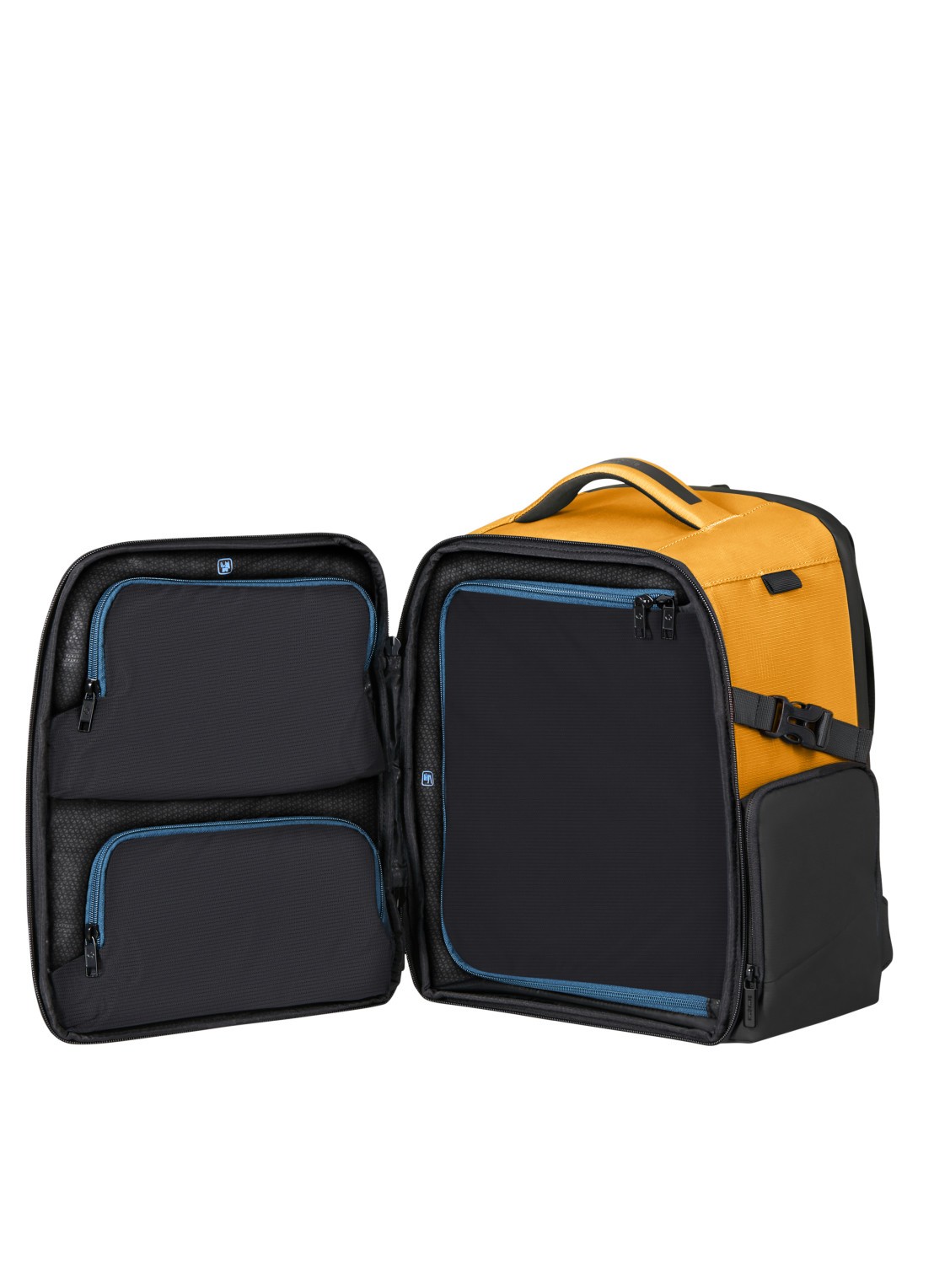 Samsonite Biz2Go rugzak - achterkant 4 geel