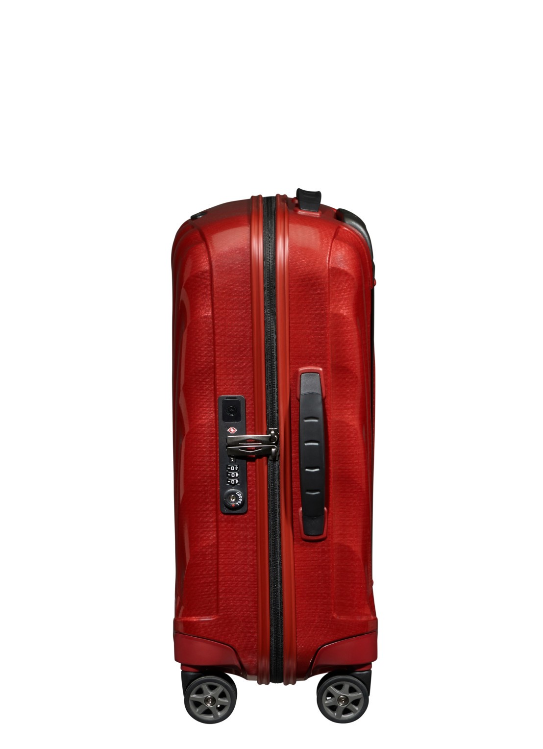 Samsonite C-Lite spinner 55 cm - detail 2 steenrood