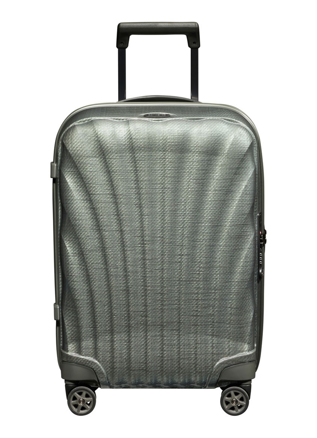 Samsonite C-Lite spinner 55 cm - voorkant groen