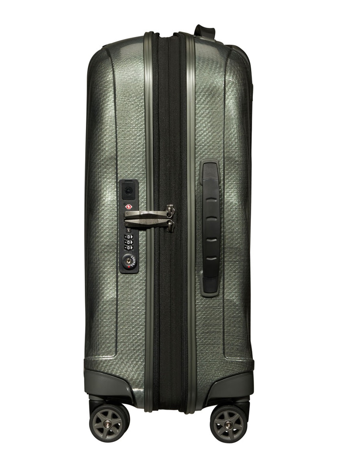 Samsonite C-Lite spinner 55 cm  - detail groen