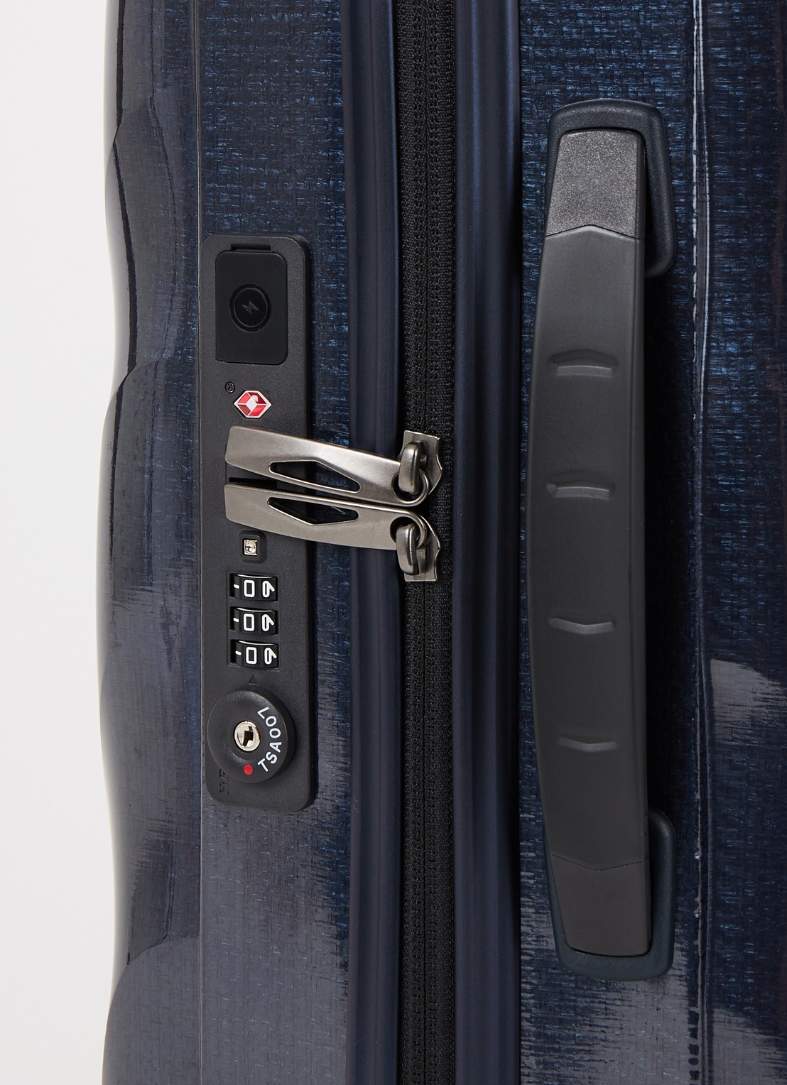Samsonite C-Lite spinner 55 cm - detail 5 donkerblauw