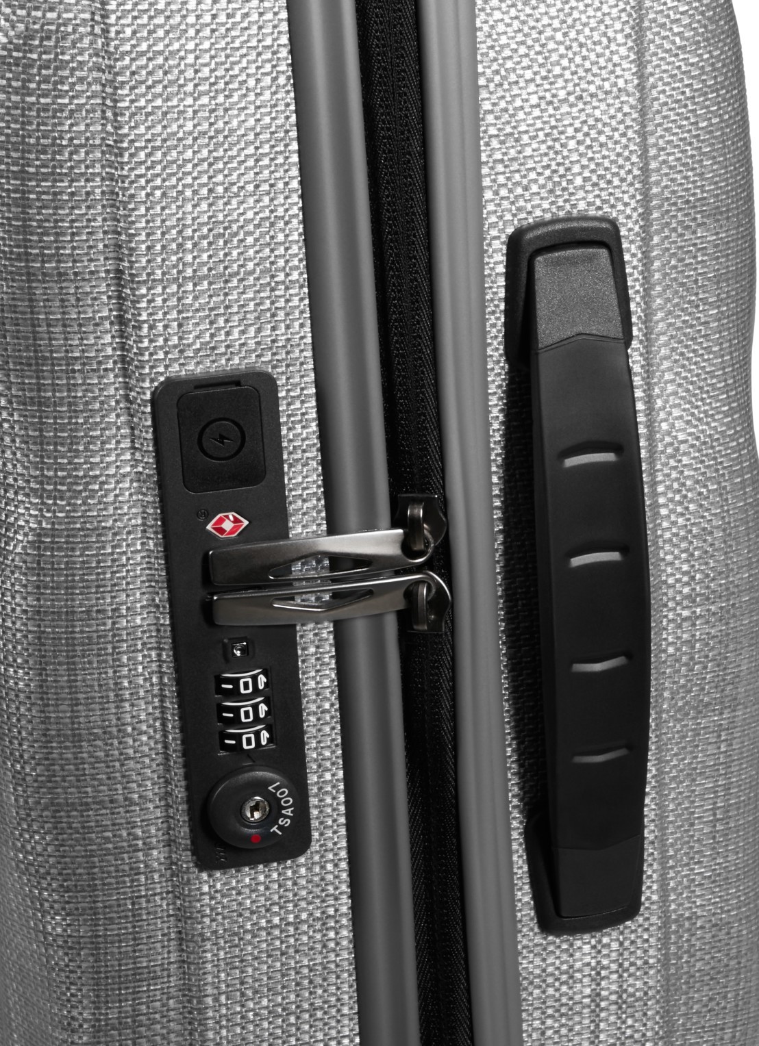 Samsonite C-Lite spinner 55 cm - detail 2 grijs