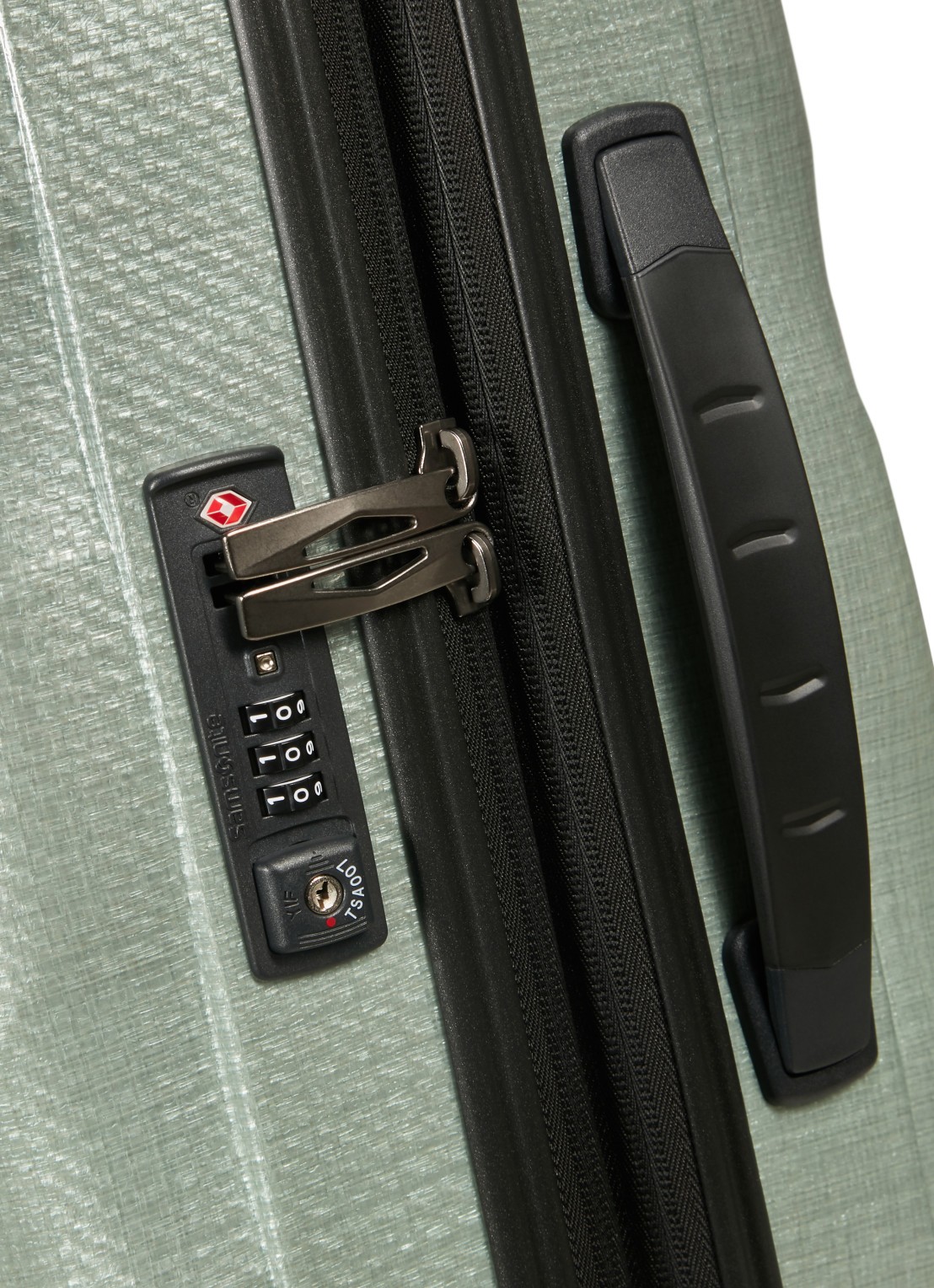 Samsonite C-Lite spinner 55 cm - detail 5 oranje