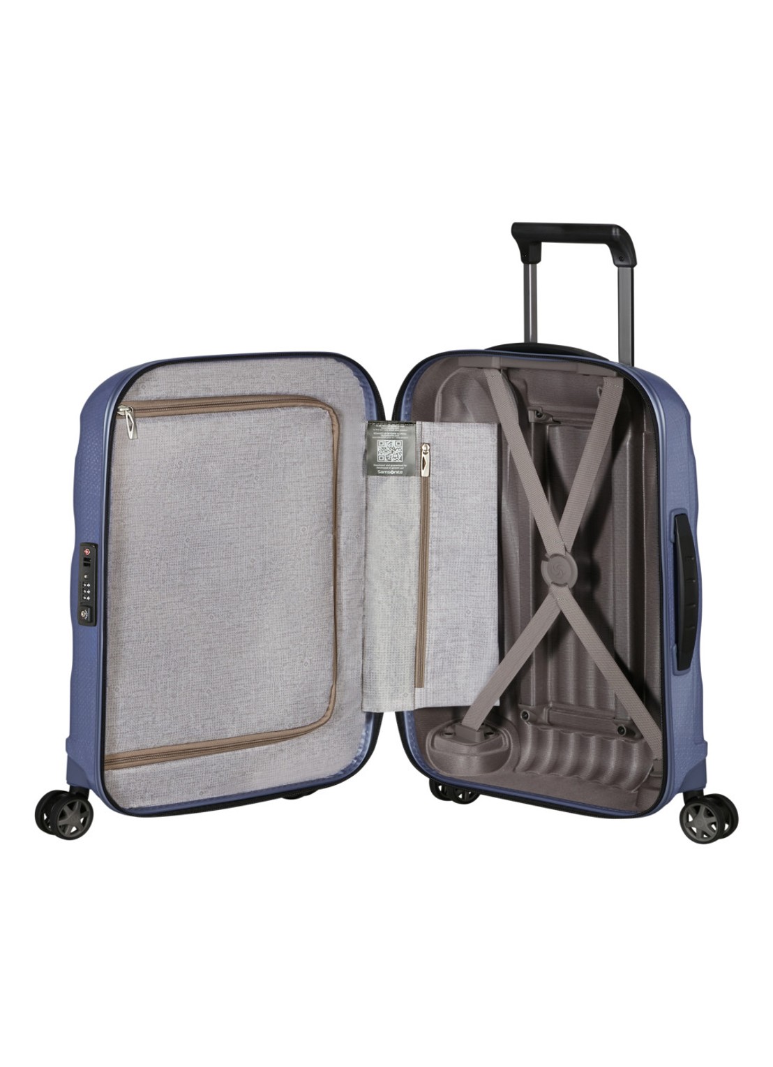 Samsonite C-Lite spinner 55 cm - detail 3 lavendel