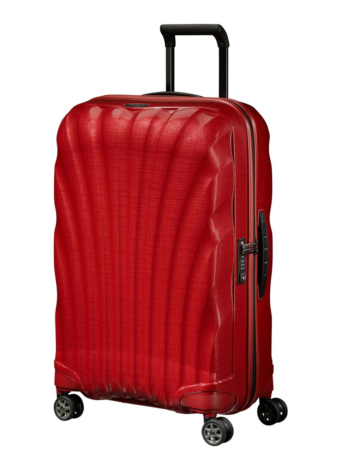 Samsonite C-Lite spinner 69 cm - detail 2 steenrood
