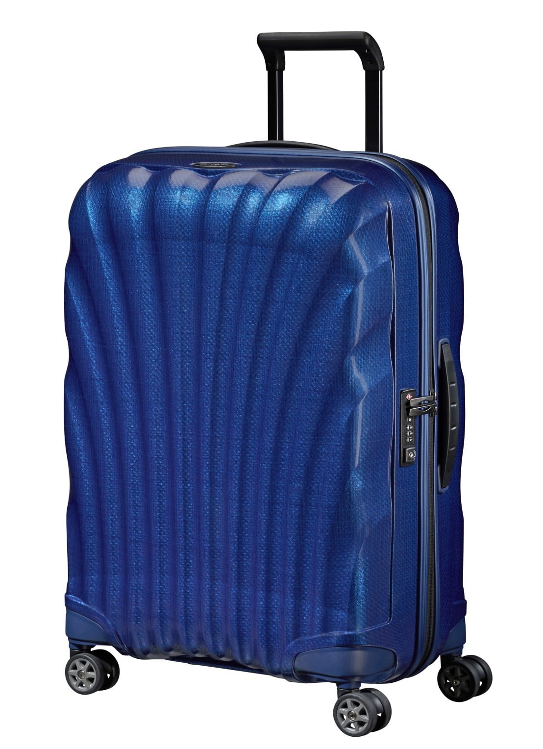 Samsonite C-Lite spinner 69 cm  - voorkant 2 deep blue