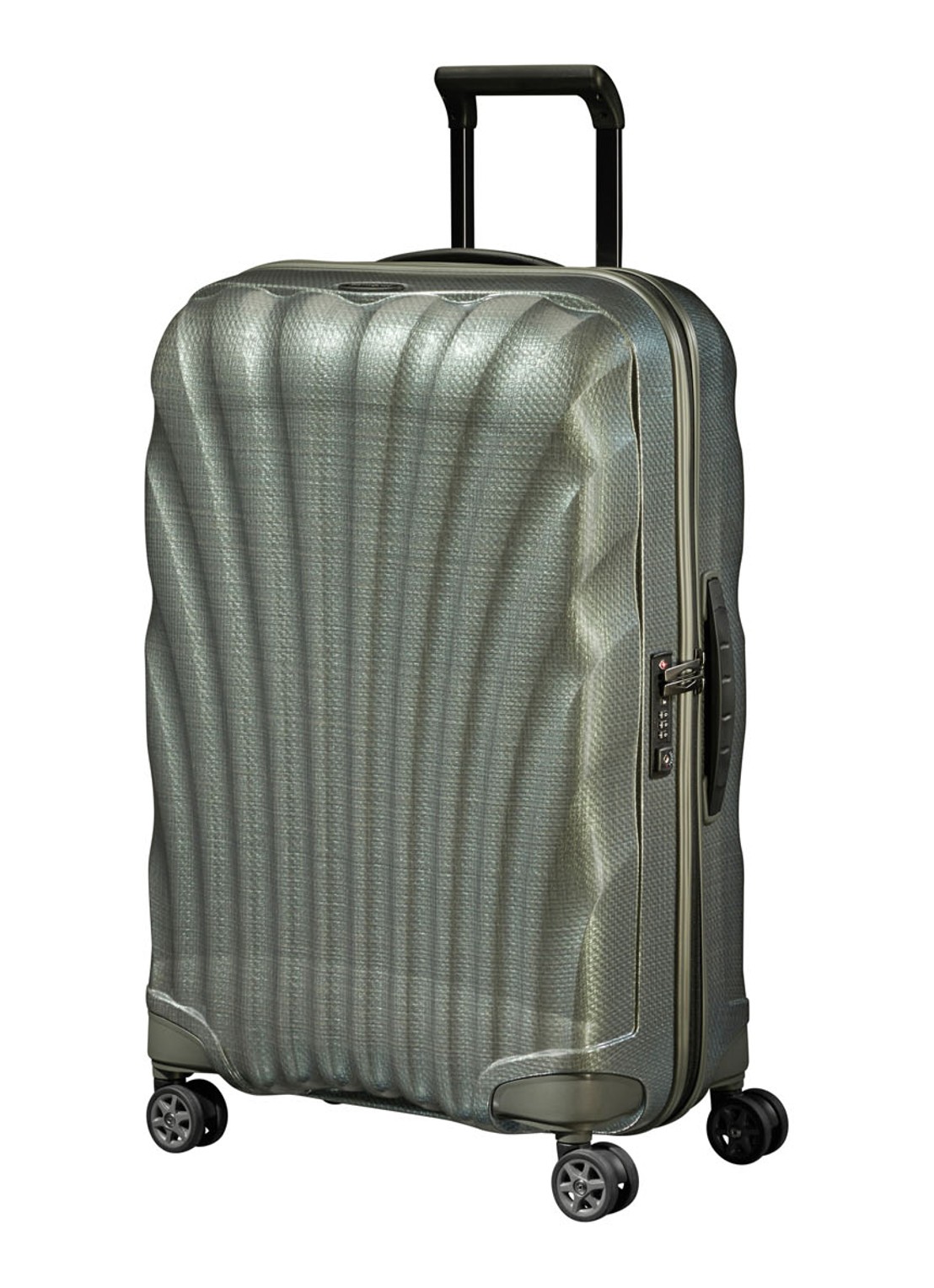 Samsonite C-Lite spinner 69 cm - detail 2 bronsgroen