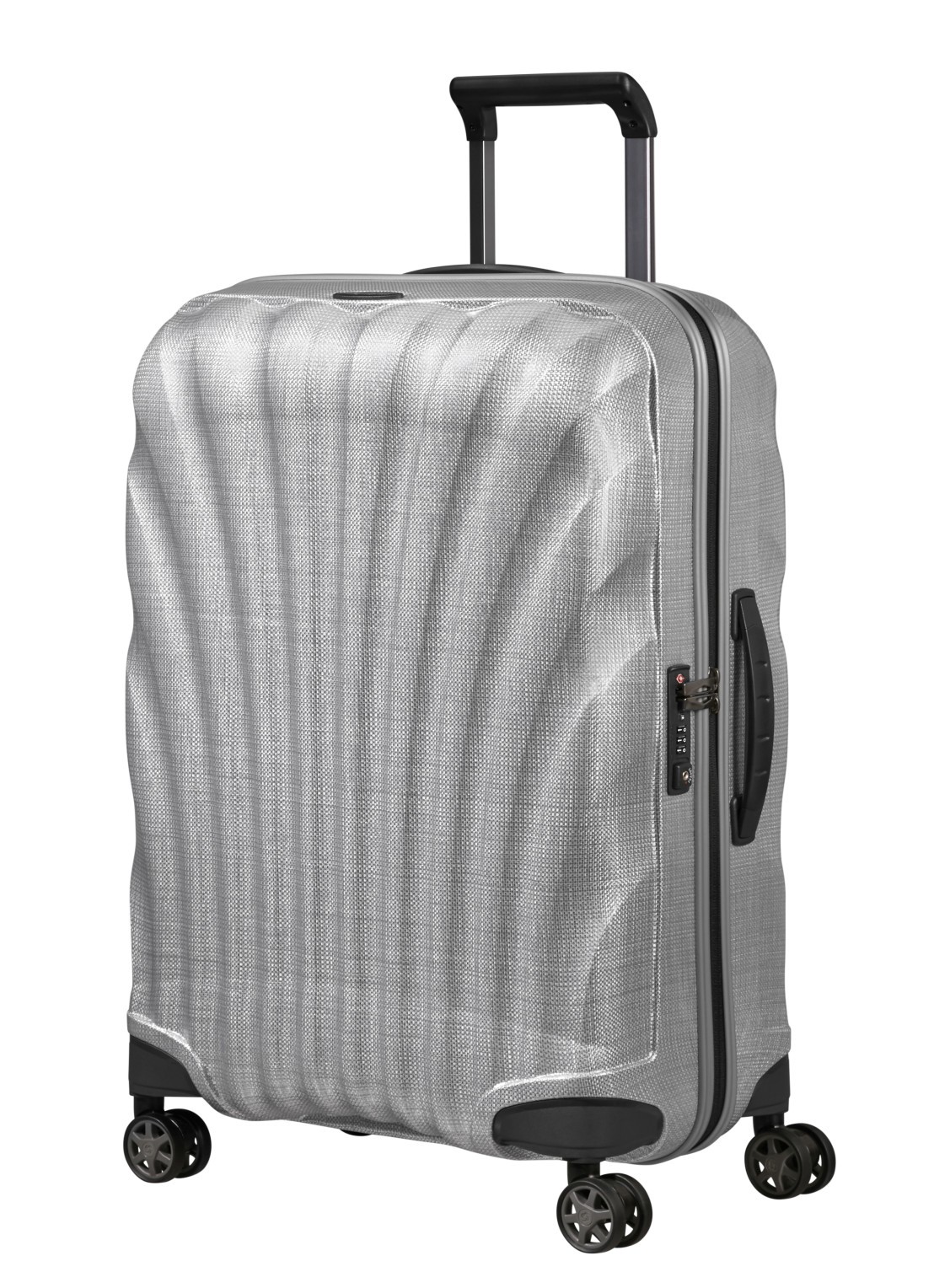 Samsonite C-Lite spinner 69 cm - voorkant 3 grijs