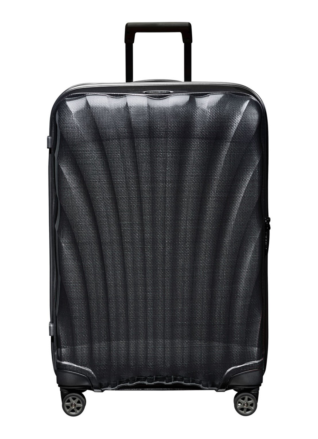Samsonite C-Lite spinner 75 cm  - voorkant zwart