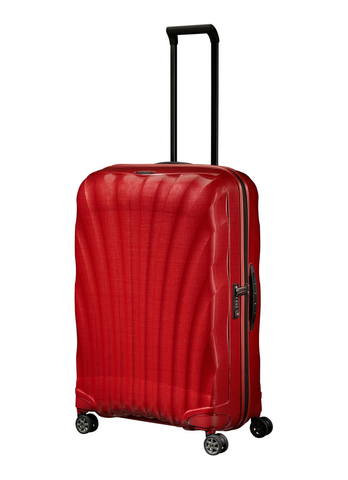 Samsonite C-Lite spinner 75 cm - detail 3 steenrood