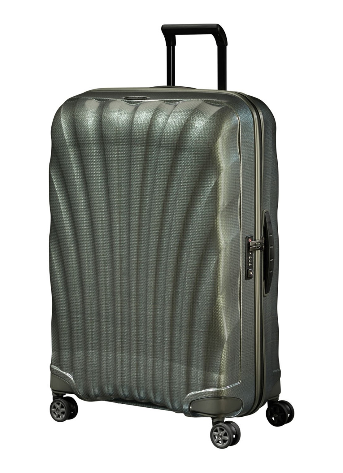 Samsonite C-Lite spinner 75 cm  - detail groen