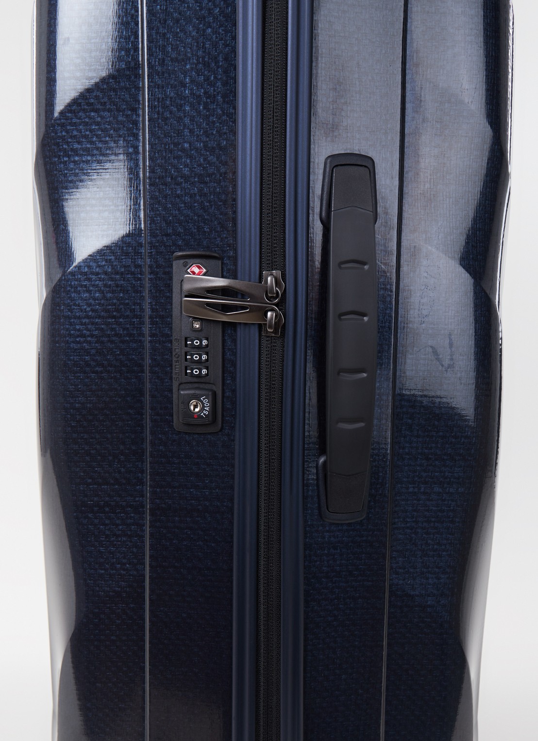 Samsonite C-Lite spinner 75 cm - detail 5 middenblauw