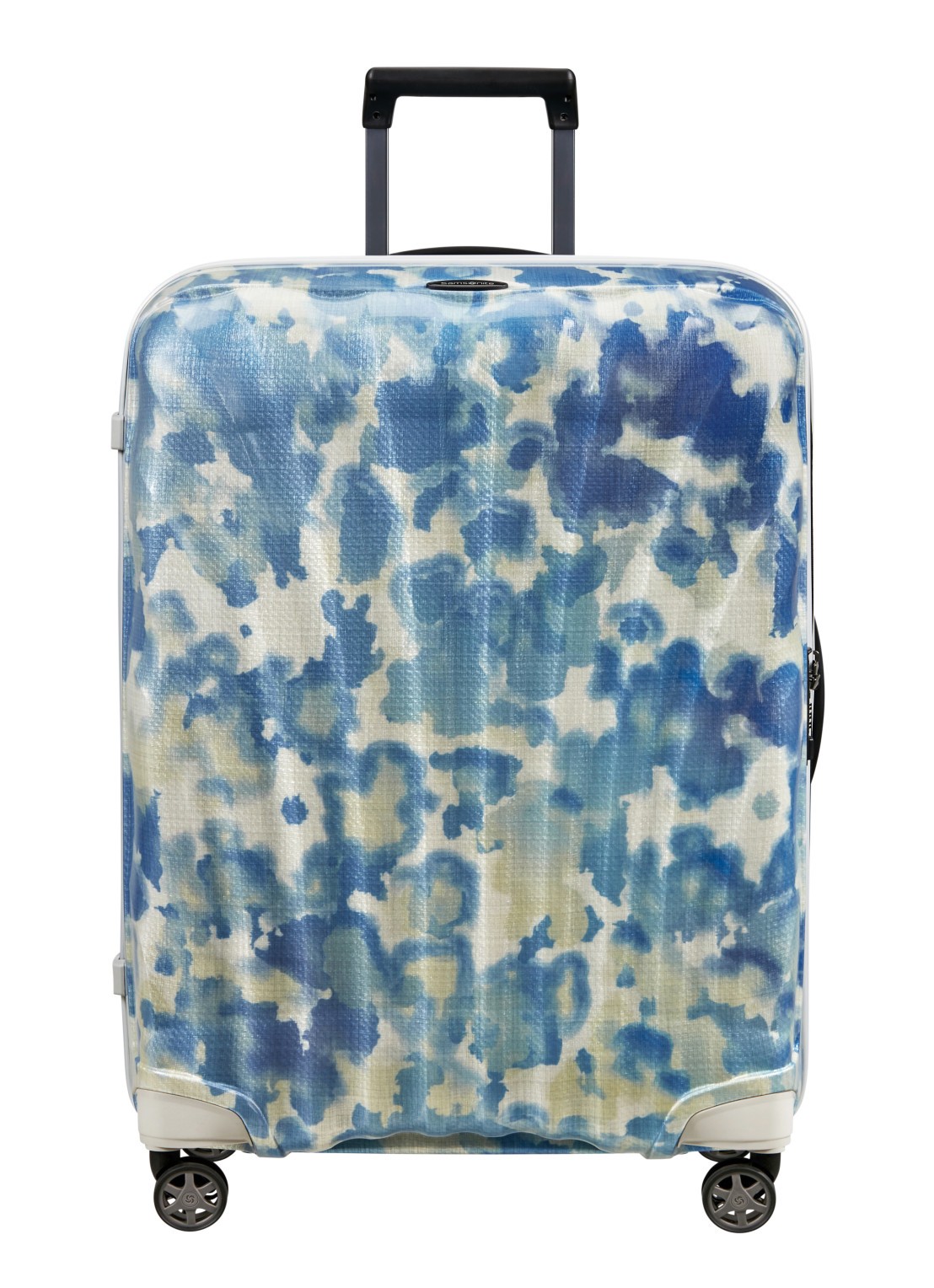 Samsonite C-Lite spinner 75 cm - voorkant 4 lichtblauw