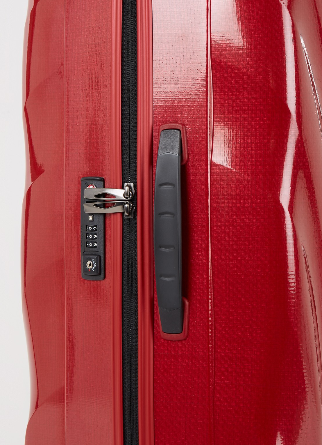 Samsonite C-Lite spinner 81 cm - detail 4 steenrood