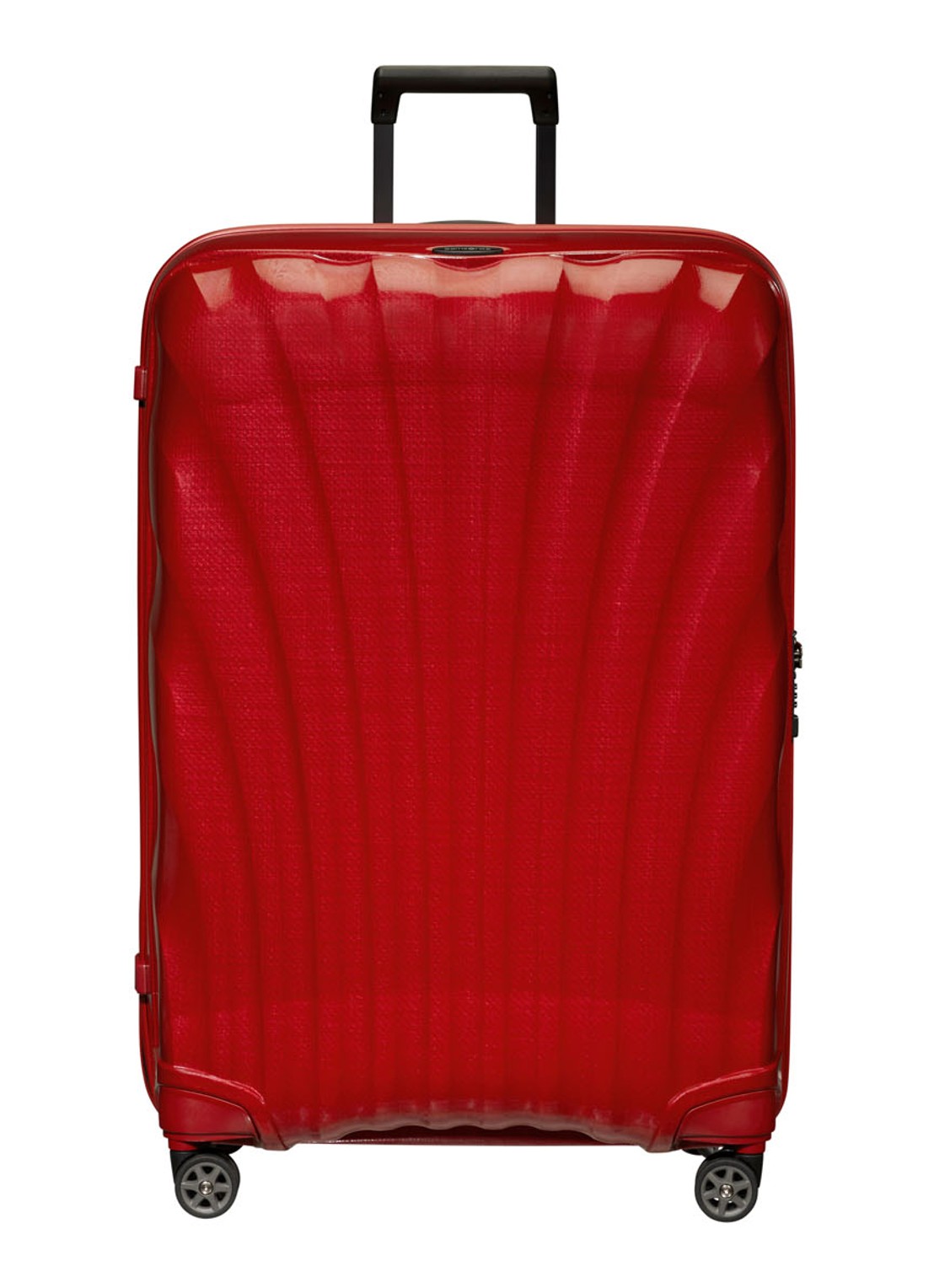 Samsonite C-Lite spinner 81 cm - voorkant 5 steenrood