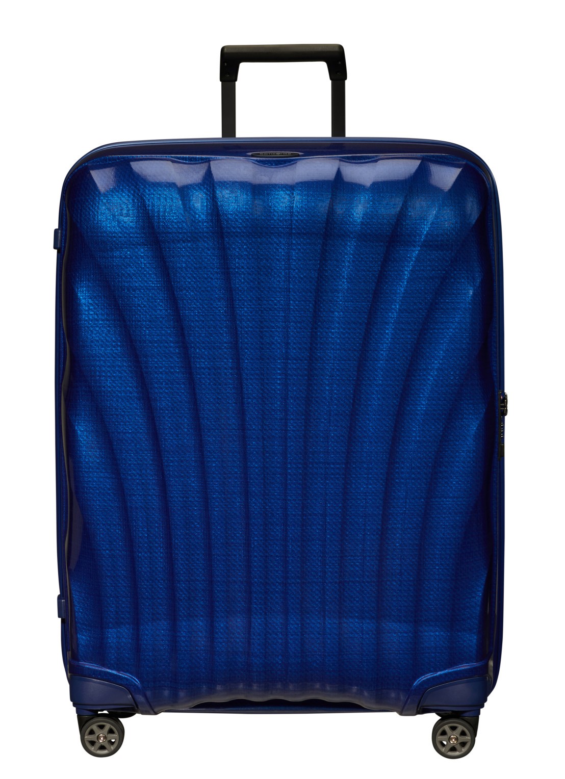 Samsonite C-Lite spinner 81 cm - voorkant deep blue