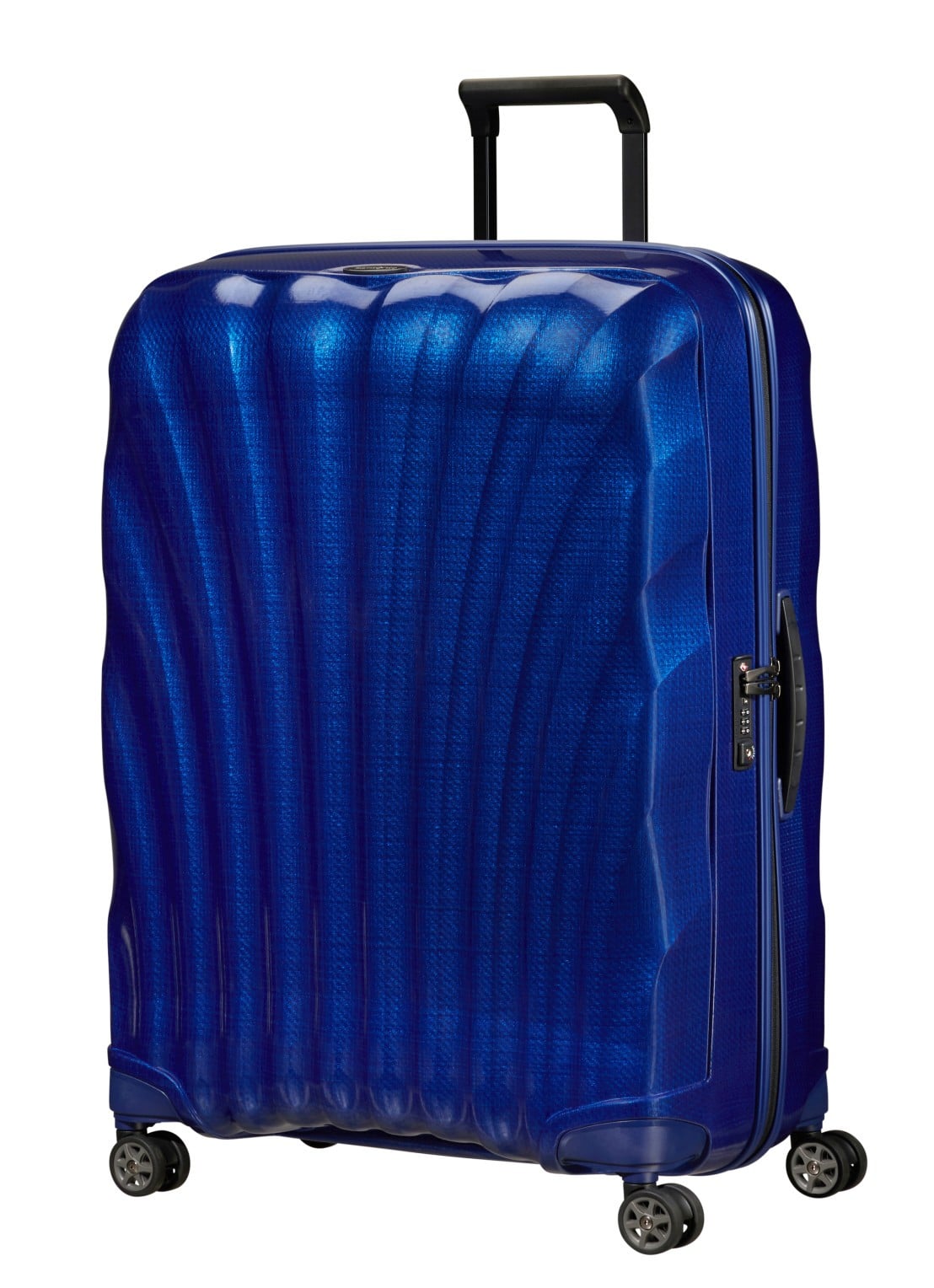 Samsonite C-Lite spinner 81 cm - voorkant 2 deep blue