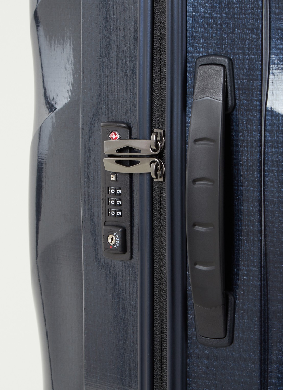 Samsonite C-Lite spinner 81 cm - detail 4 donkerblauw