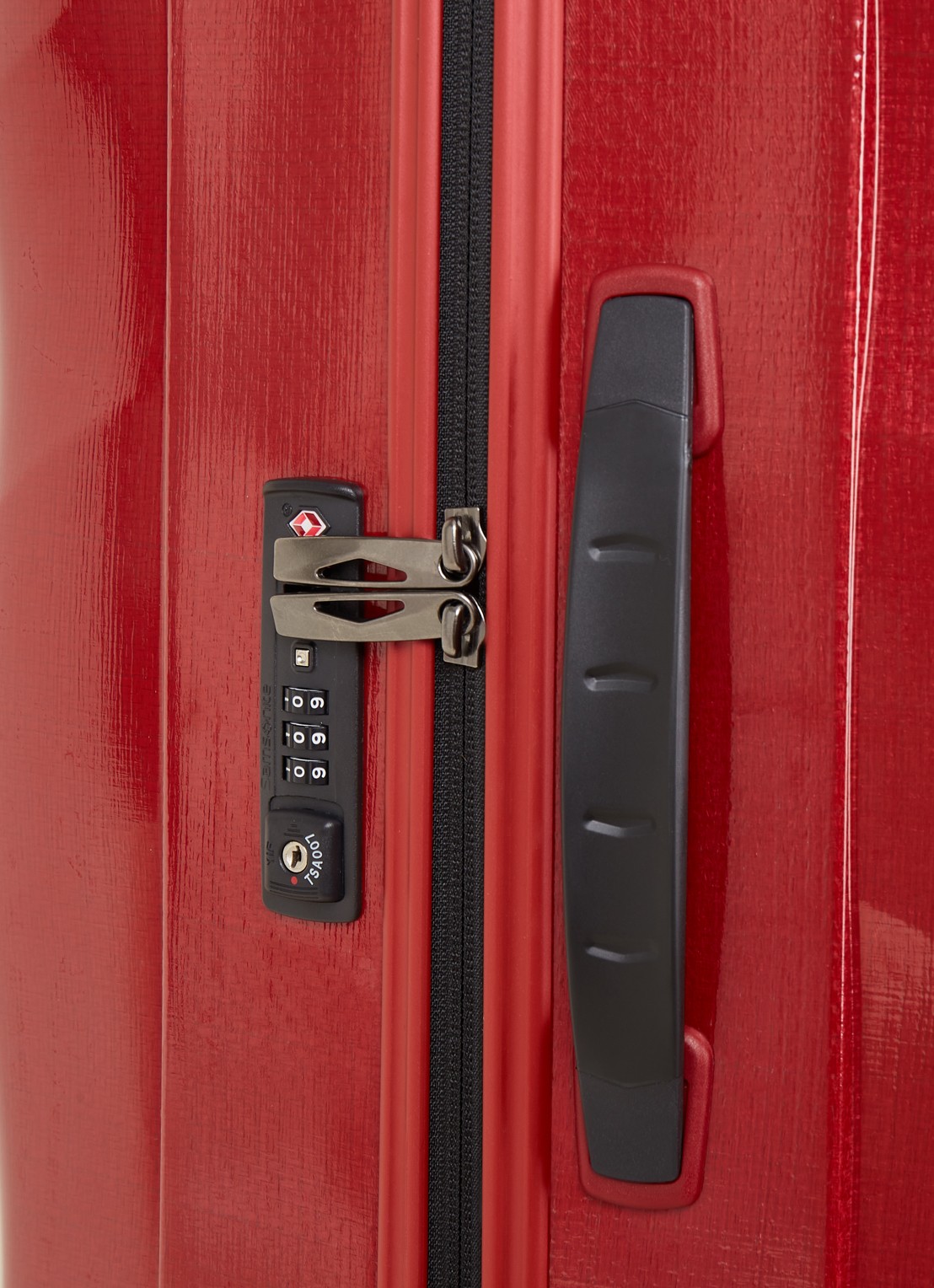 Samsonite C-Lite spinner 86 cm - detail 3 steenrood