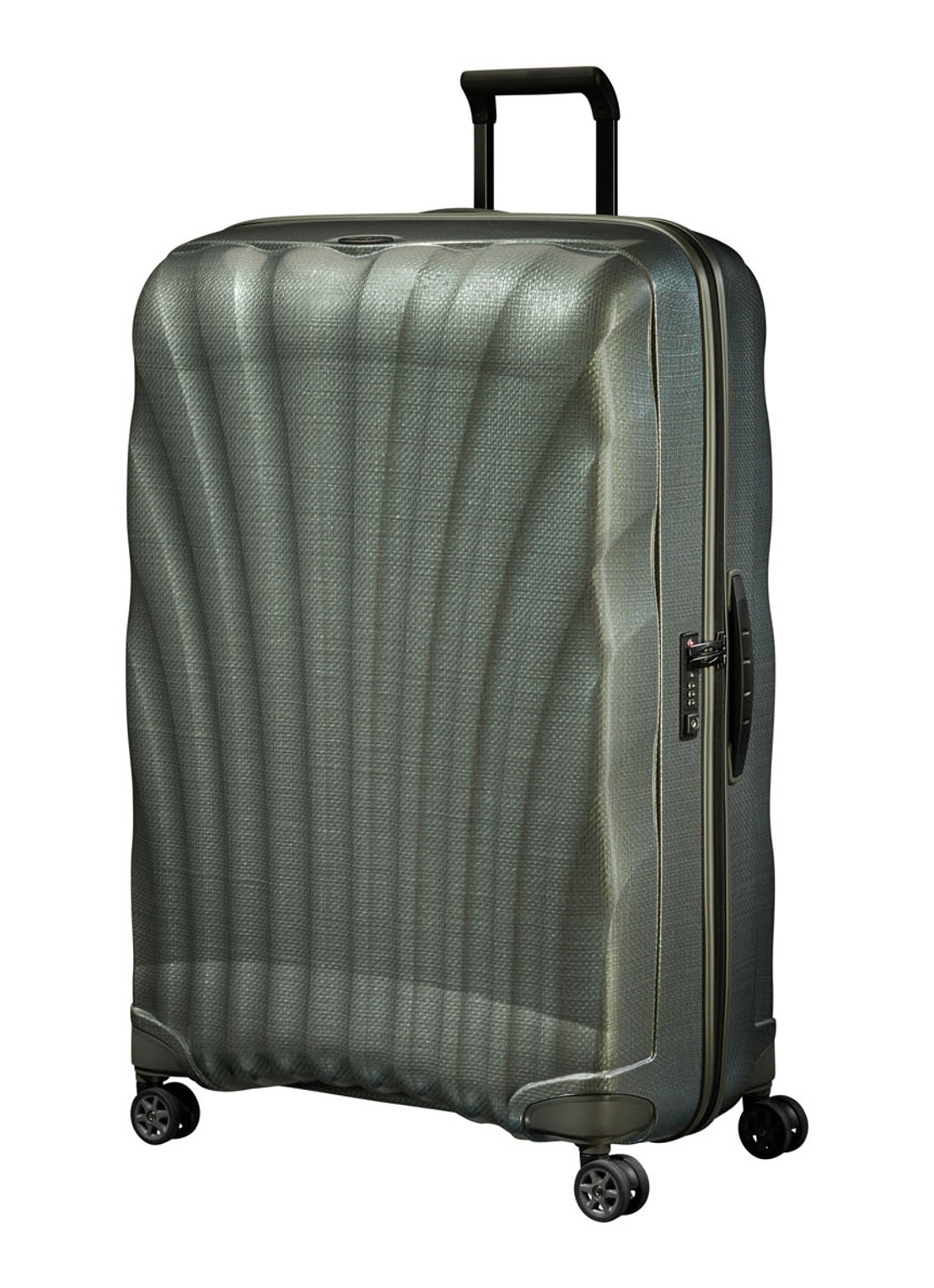 Samsonite C-Lite spinner 86 cm - detail bronsgroen