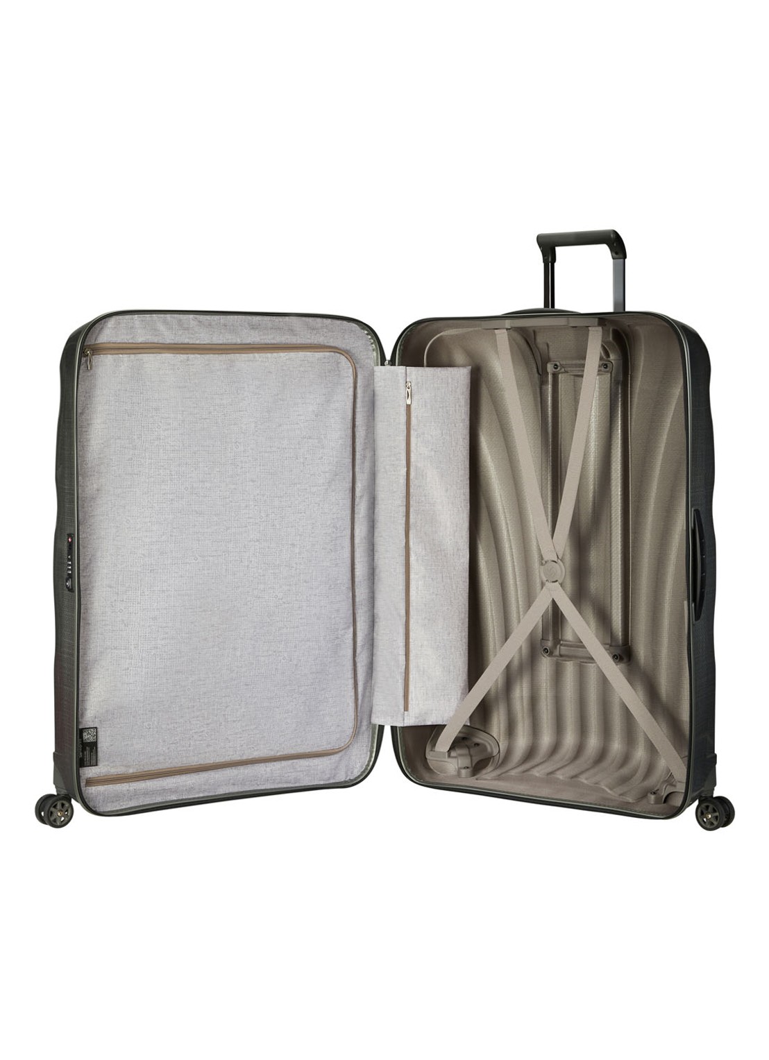 Samsonite C-Lite spinner 86 cm - voorkant 5 bronsgroen