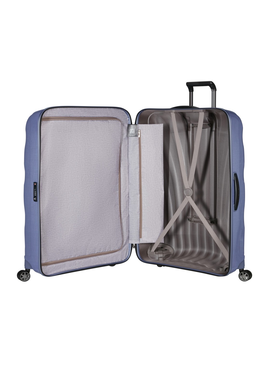 Samsonite C-Lite spinner 86 cm - detail 3 lavendel