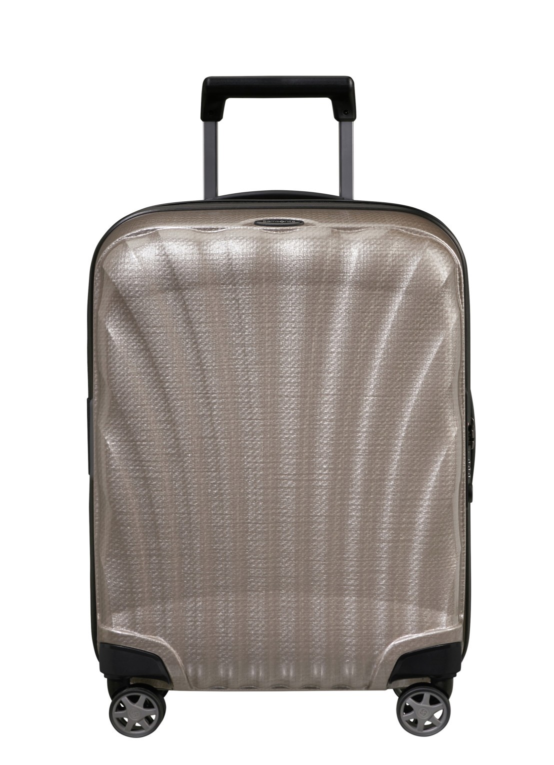 Samsonite C-Lite uitbreidbare spinner 55 cm - voorkant koper