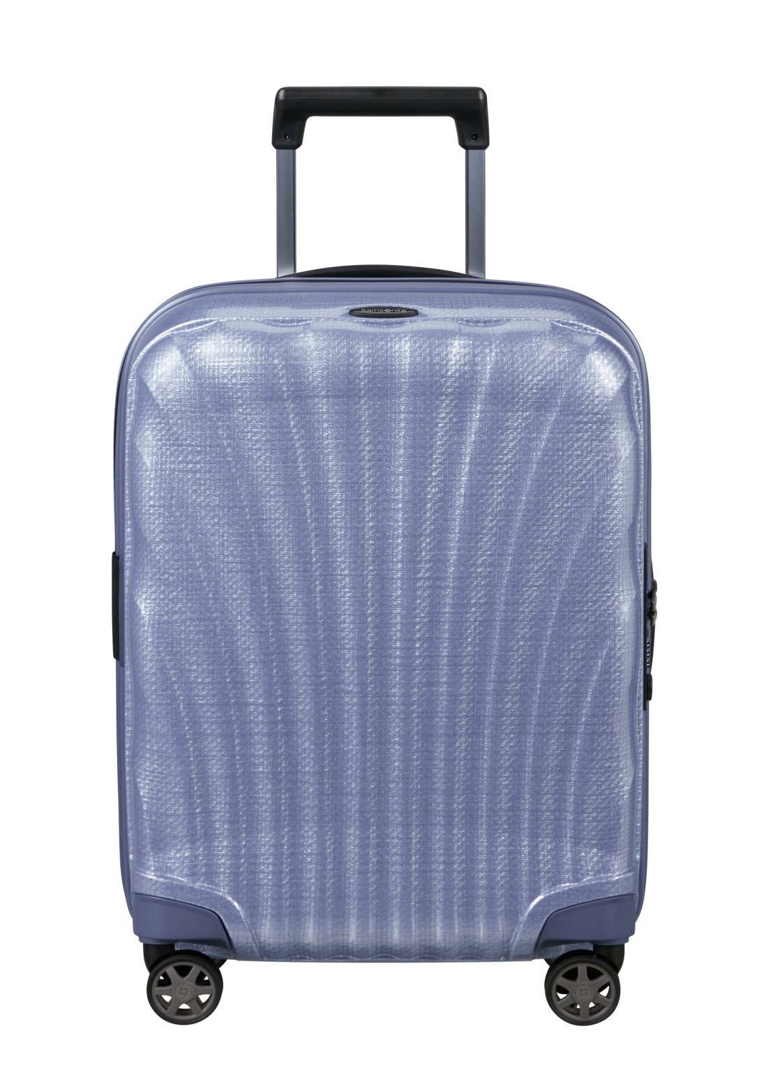 Samsonite C-Lite vergrootbare spinner 55 cm - voorkant 2 lavendel