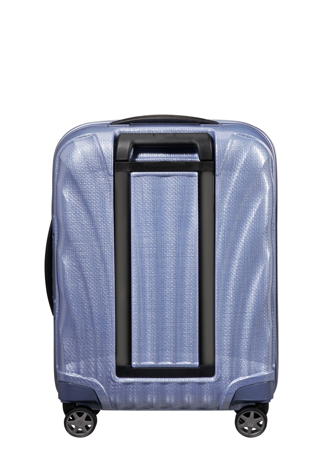 Samsonite C-Lite vergrootbare spinner 55 cm - achterkant 3 lavendel