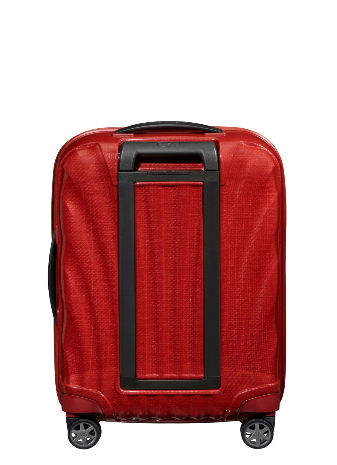 Samsonite C-Lite vergrootbare spinner 55 cm - achterkant 4 rood