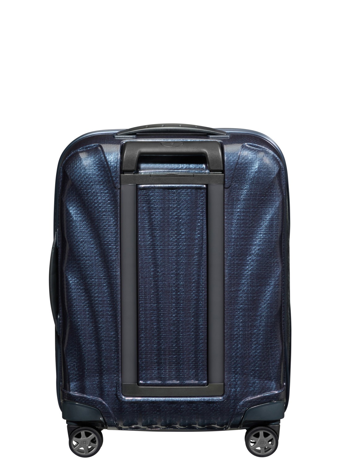 Samsonite C-Lite vergrootbare spinner 55 cm - achterkant 5 donkerblauw