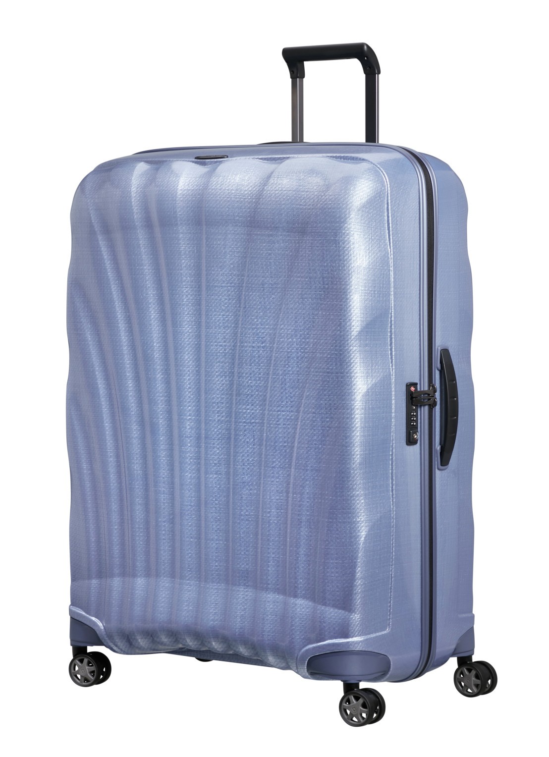 Samsonite C-Lite vergrootbare spinner 81 cm - voorkant 2 lavendel