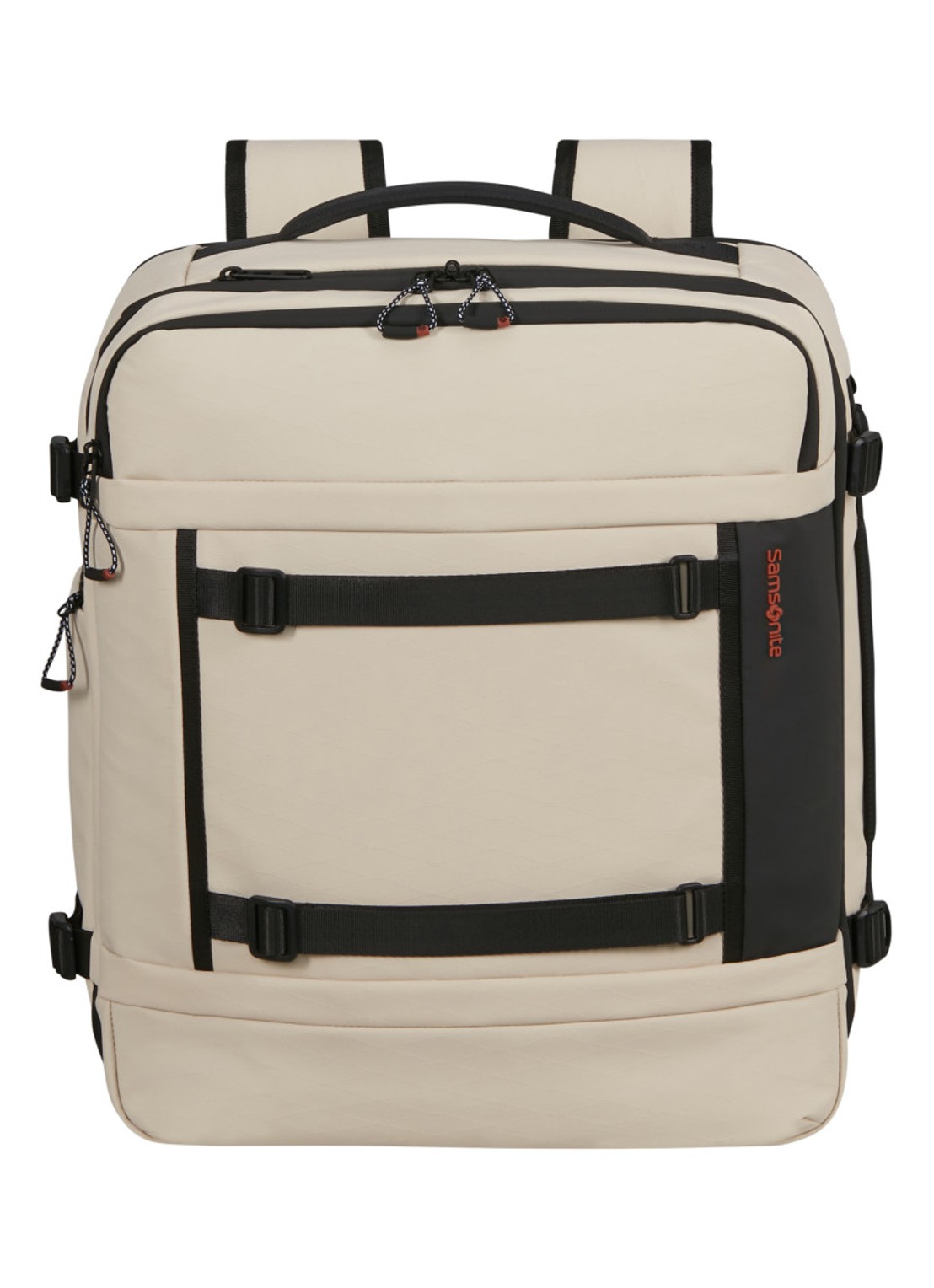 Samsonite Cabin Pack rugzak - voorkant 2 zand