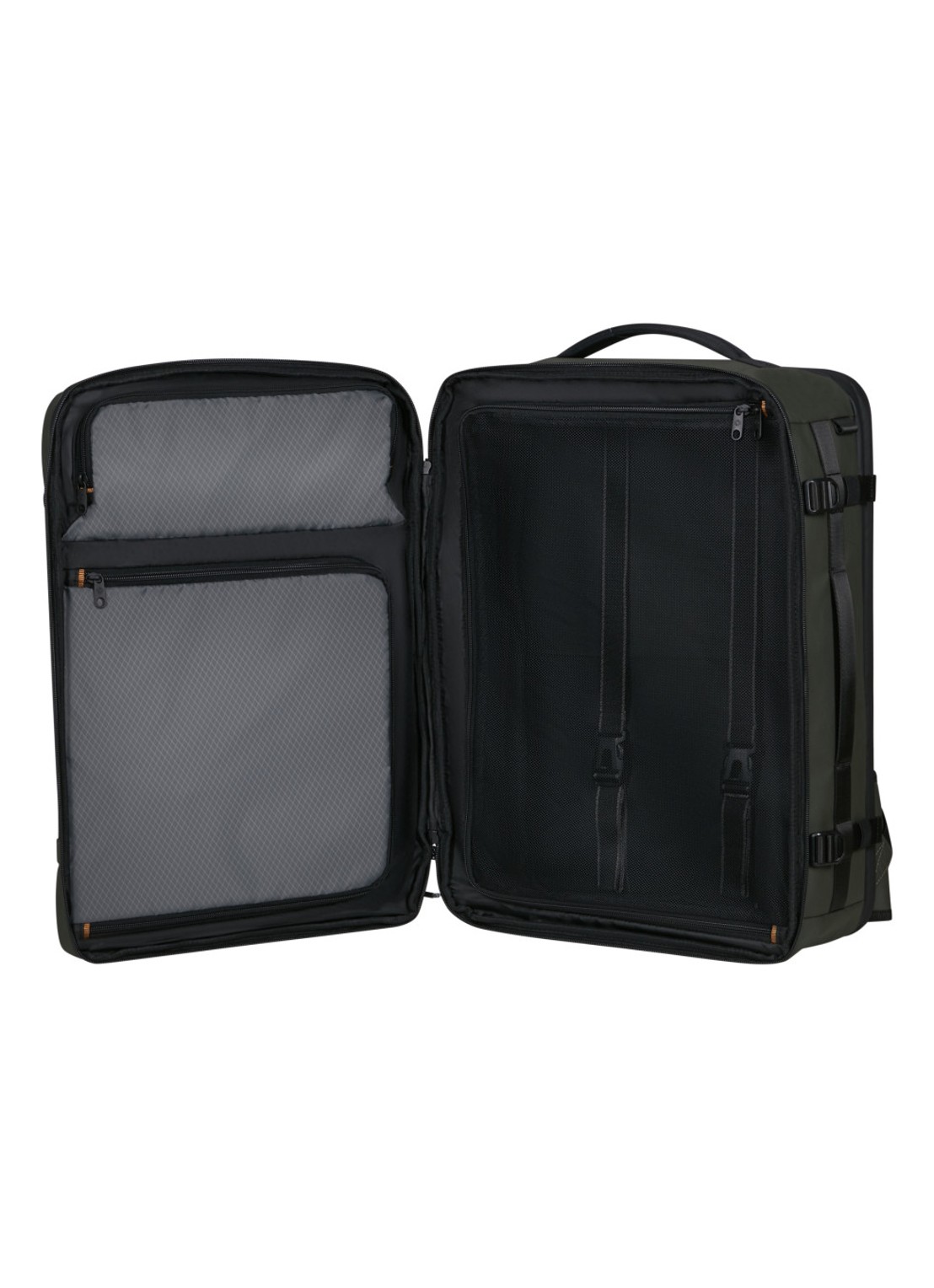 Samsonite Cabin Pack rugzak - achterkant 4 legergroen