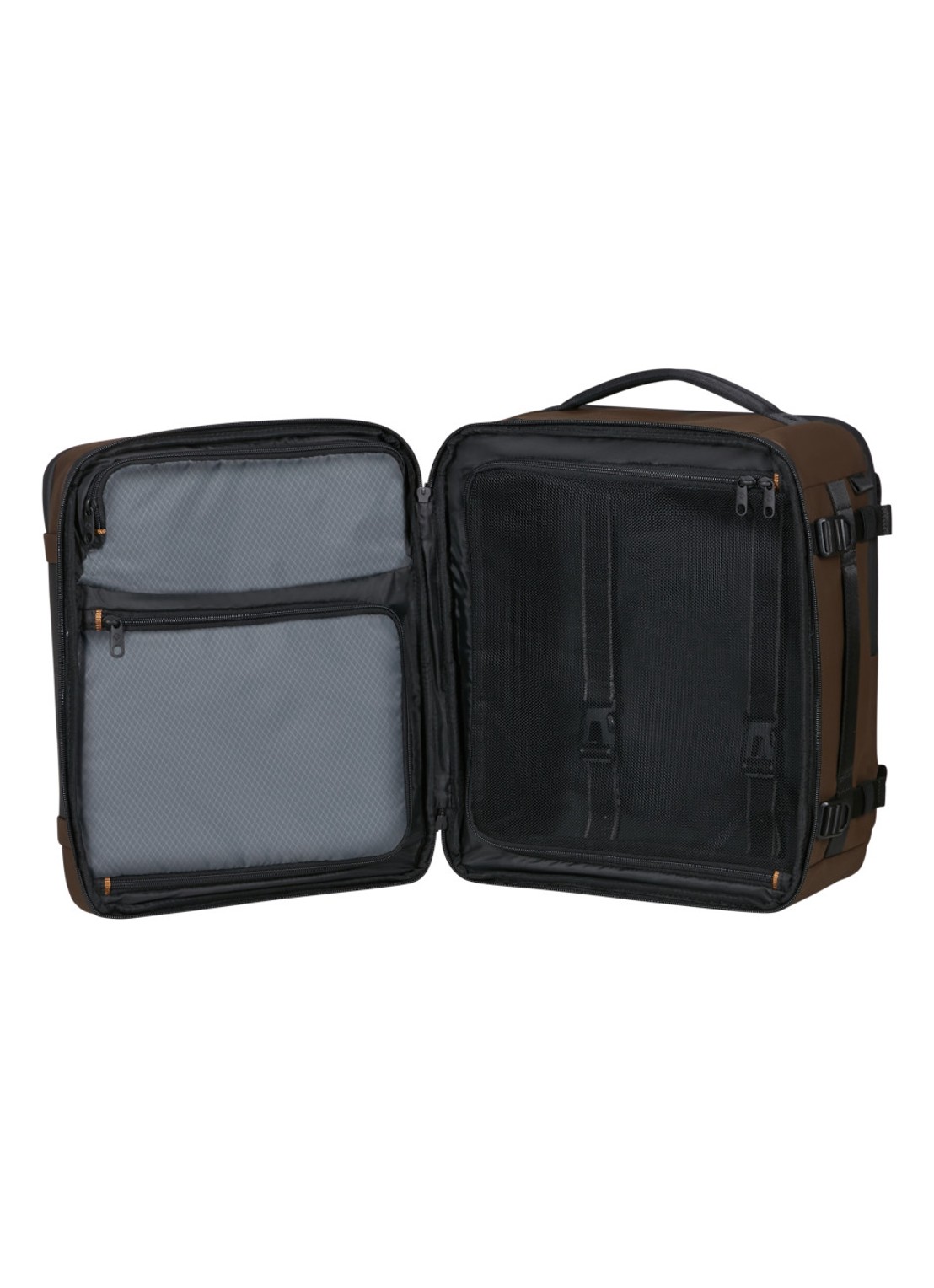 Samsonite Cabin Pack S rugzak - achterkant 3 donkerbruin