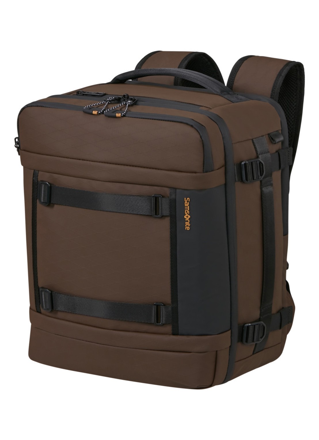 Samsonite Cabin Pack S rugzak - voorkant 2 donkerbruin